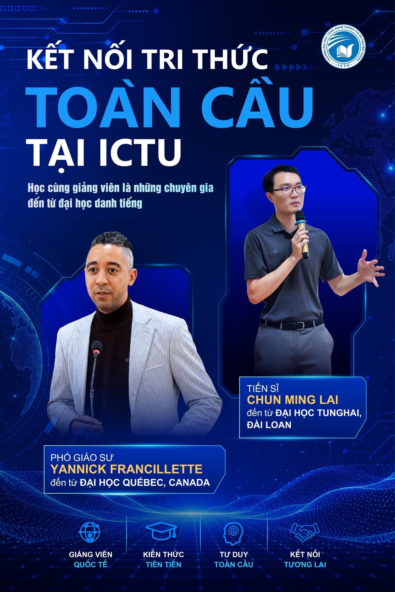 Học cùng giảng viên quốc tế, bước đệm cho công dân toàn cầu tại ICTU